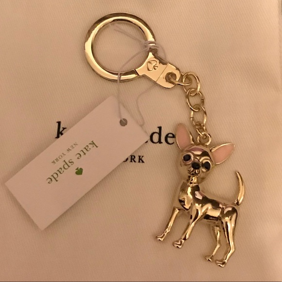 kate spade Accessories - Kate Spade Chihuahua Fob Keychain